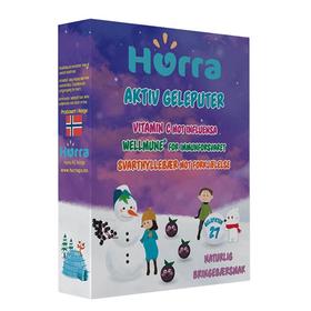 【保税】挪威Hurra接骨木精华维生素 VC 葡聚糖果冻 27粒