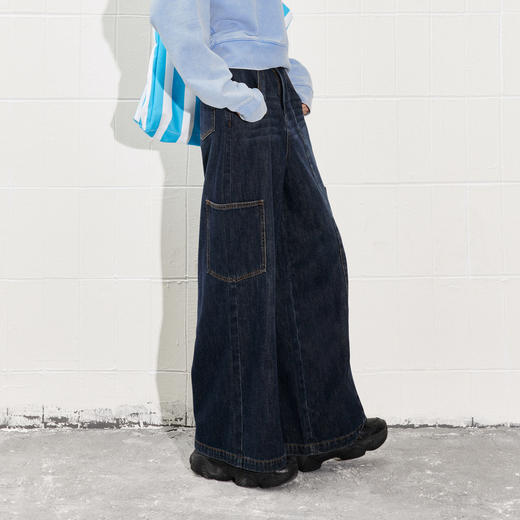 【商场同款】麦檬春秋牛仔长裤4F2250551 商品图2