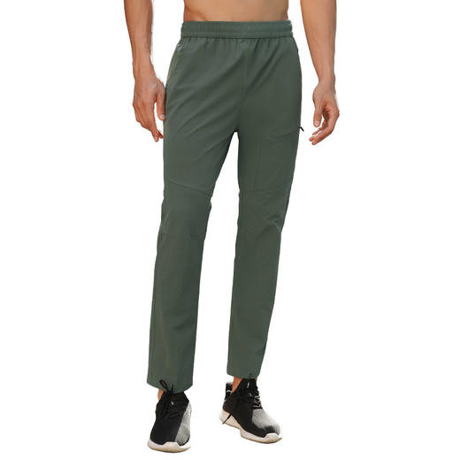 跃牌【PF系列】秋季男运动裤修身直筒弹力登山布户外休闲长裤运动裤男62316 商品图4