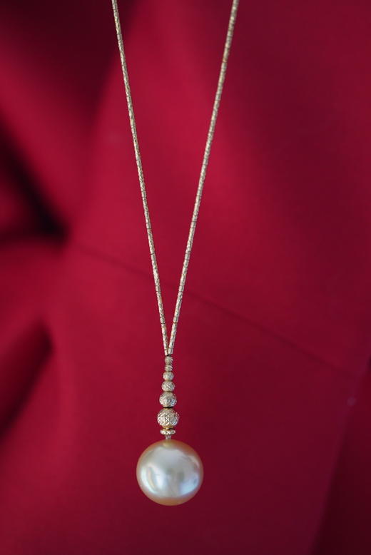 金珠吊坠「流线V型」 商品图4