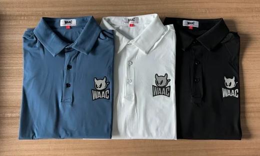 WAAC小恶魔男士 长袖Polo T 恤 商品图0