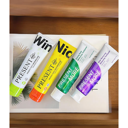 劲爽清新 缤纷果味 普斯特牙膏 益生菌紫色|去渍增白 小苏打绿色|清新健白 青柠薄荷|莹白护理 百香果|抗牙敏感 抑止口臭 清凉爆击 商品图0