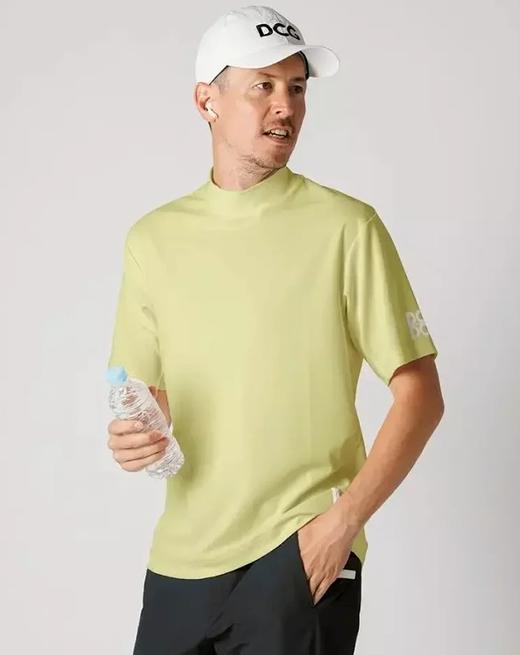 日本小众高尔夫品牌DCG男士网眼小圆领短袖 商品图3