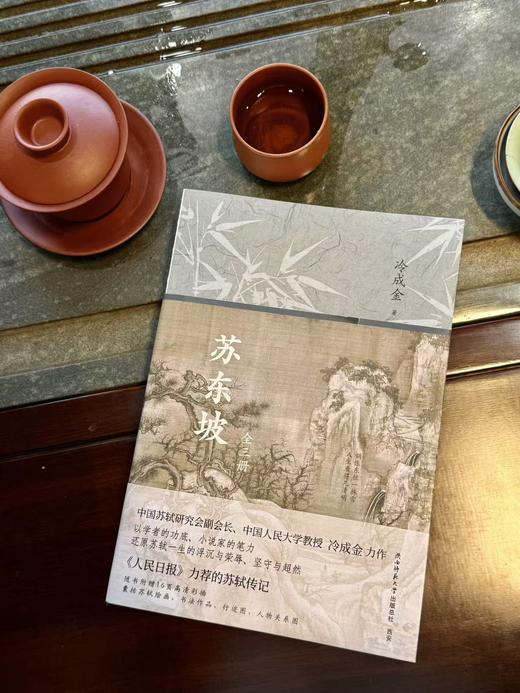 《苏东坡》特装版（全三册） 《人民日报》力荐，苏轼研究专家、中国人民大学冷成金教授精心撰写， 商品图6