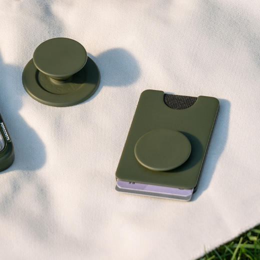 【经典纯色系列·向山野】苔藓绿·MagSafe卡包 WALLET卡包 Wallet of Magsafe磁吸卡包系列 商品图3