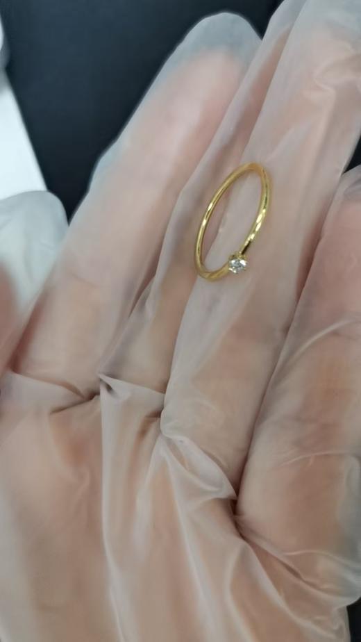 U159096-A-X041U0031338096 周大福CHOW TAI FOOK RINGISMY时代时尚简约18K金钻石戒指/女钻戒 商品图3