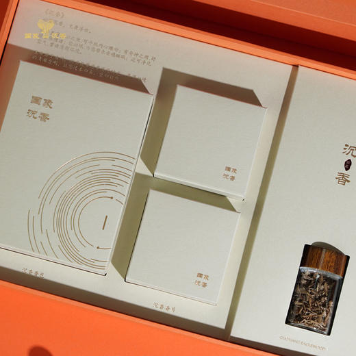 国象香聚财丰海南沉香香礼套装新春生日节日商务送礼可定制 商品图3