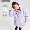 笛莎千与女童羽绒服2024冬季新款女童简约休闲工装风连帽中长羽绒服 商品缩略图1