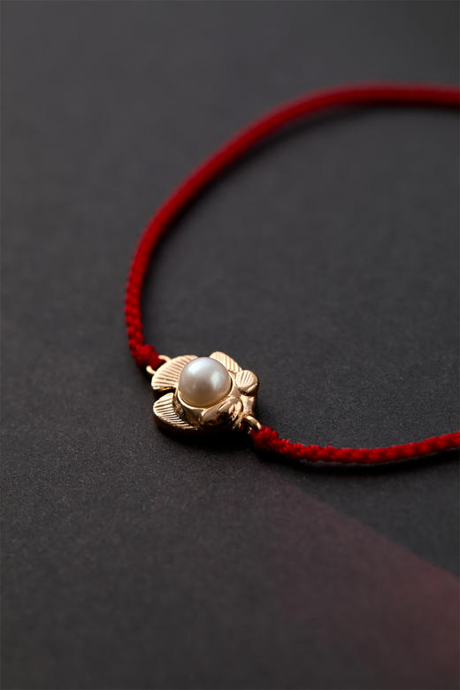 pearl moments珍刻  年年有鱼 小鱼儿（珍珠）红绳 商品图3