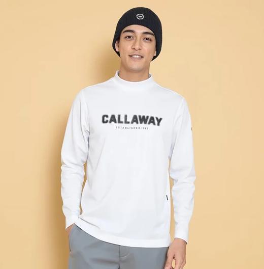 Callaway卡拉威 24秋冬 高尔夫男士 弹力光滑半高领内搭 简约舒适 长袖 商品图4