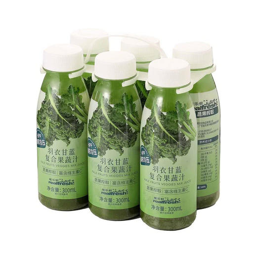 MM 山姆 维乐鲜 羽衣甘蓝复合果蔬汁 300ml*6 商品图0