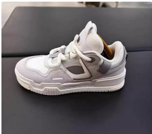 安踏女2025春新款时尚休闲潮流百搭软底防滑运动板鞋 122518021R 商品图0