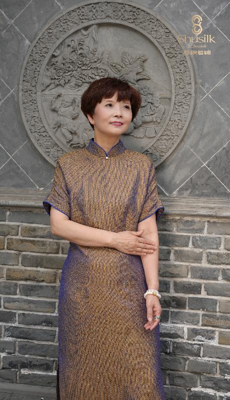 JW1443 褶光旗袍 商品图2