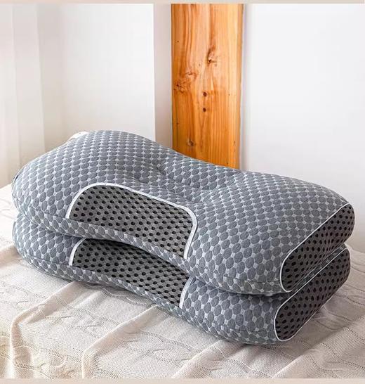 【YW】年后发无忧购高克重1000g针织spa不塌陷深睡眠护颈椎成人舒适枕（预计2.28开始发货) 商品图3