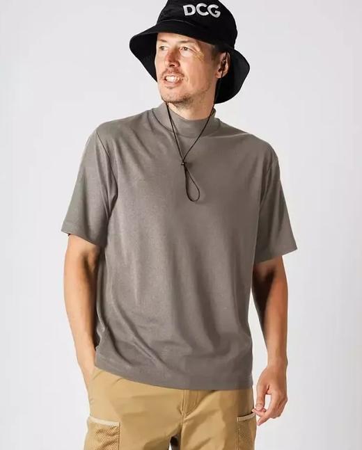 日本小众高尔夫品牌DCG男士网眼小圆领短袖 商品图1