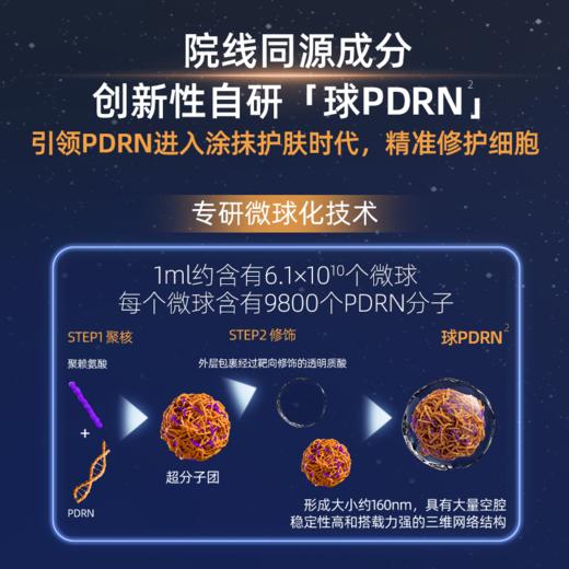 绽媄娅球PDRN能量棒面部保湿修护紧致次抛精华液 商品图3