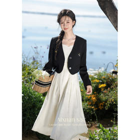 鹿向南《风吟物语》小众设计外套女简约时尚L33677SY