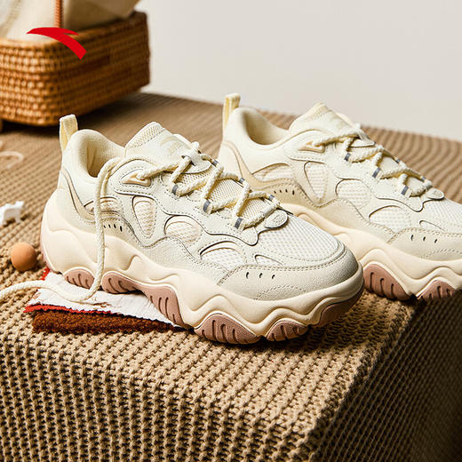 安踏流萤老爹鞋厚底缓震新款鞋子女复古男女款运动鞋休闲鞋122518853 商品图7