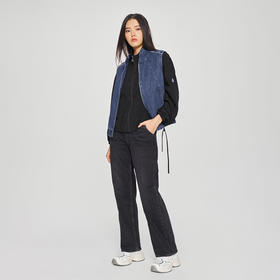 【云粉节】【新品】6楼LEE女式牛仔夹棉背心吊牌价1099