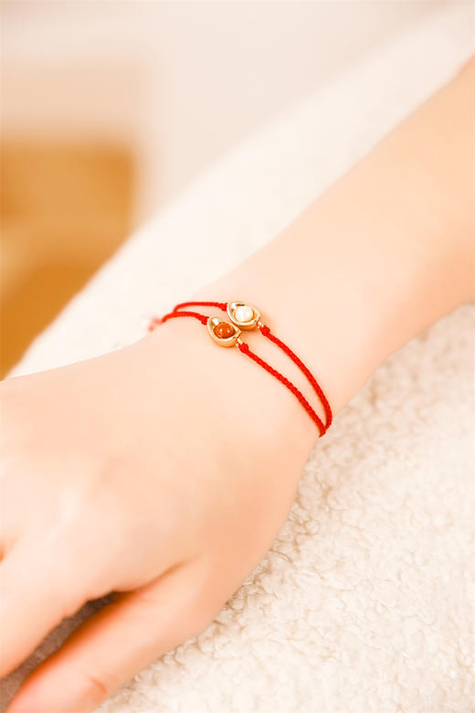 pearl moments  日富一日 小元宝（南红）红绳 商品图8