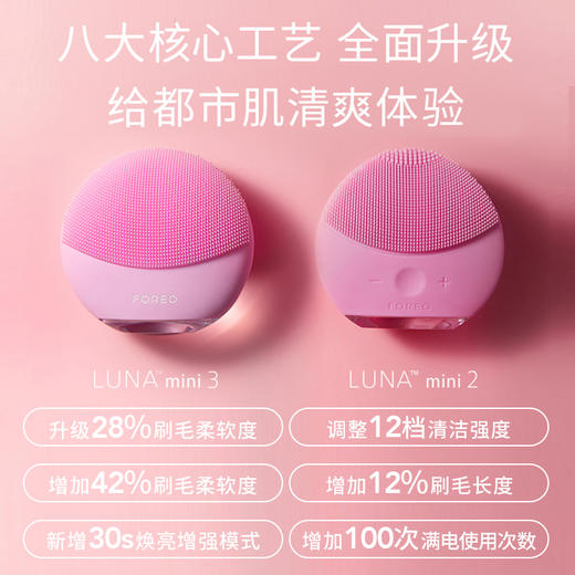 FOREO/斐珞尔 洁面仪 LUNA Mini3 露娜洁面仪硅胶洗脸仪面部毛孔清洁 商品图2