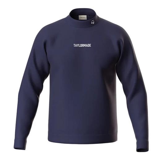 Taylormade 高尔夫男士 运动休闲 空气层面料 半高领字母长袖卫衣 商品图4