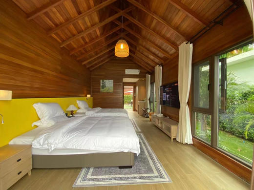 【海口潭丰洋共享农庄】木屋别墅豪华湖景双床1晚+双早+农庄乐+冷泉水泡池+八仙泉等体验~ 商品图7