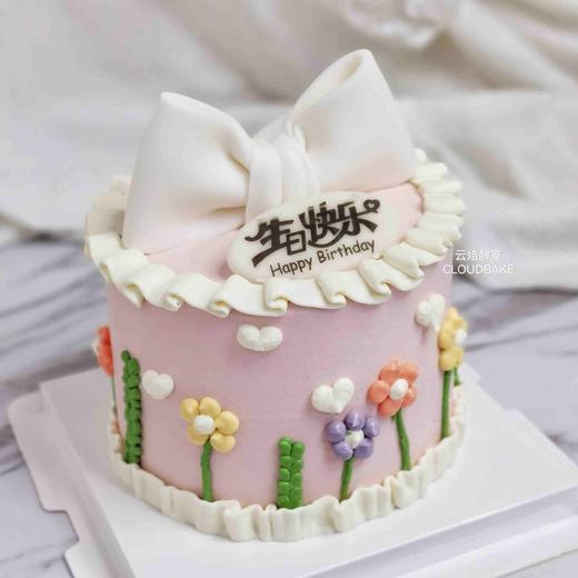 【迷你蛋糕】碎花蝴蝶结 商品图4
