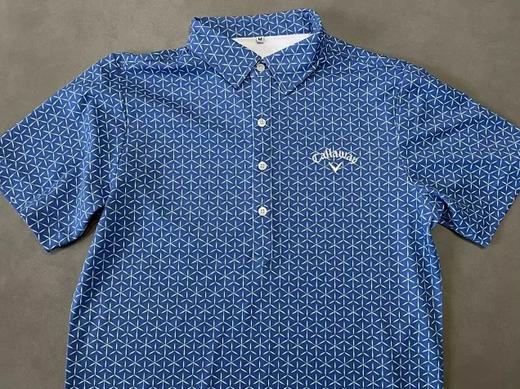 callaway高尔夫翻领防晒透气POLO男士T恤 商品图1