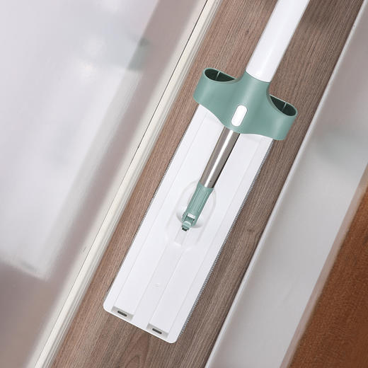 【批发】美丽雅平板拖把省力推水拖把家用一拖净免手洗懒人墩布32cm共2布 商品图3