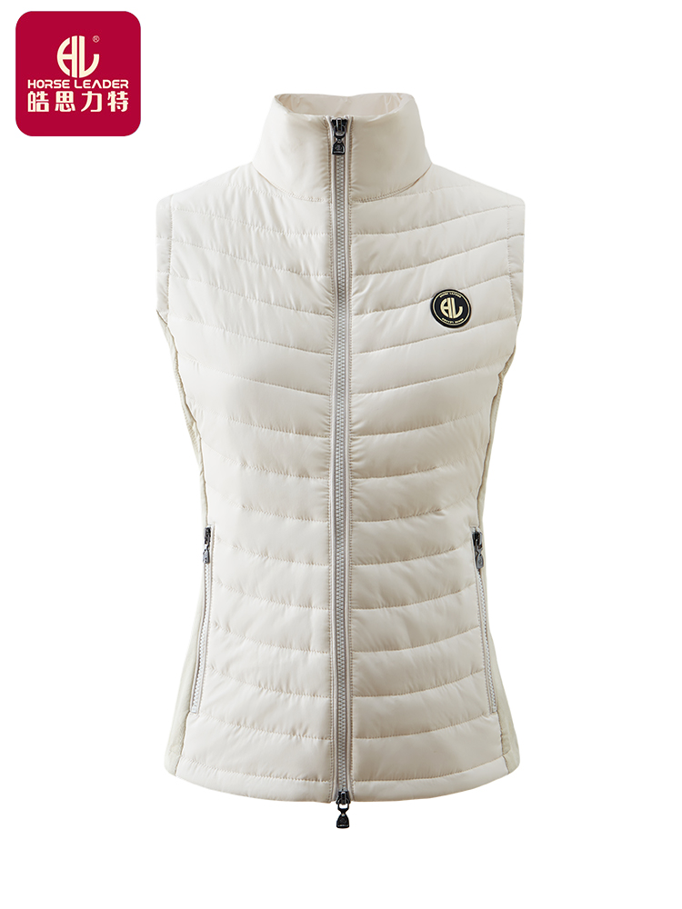 儿童羽绒棉绗棉马甲-13610