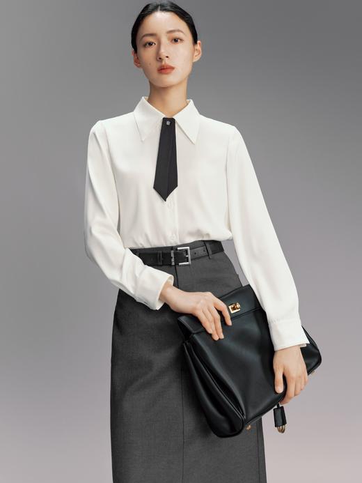 【商场同款】伊芙丽春秋衬衫1F9121621 商品图2