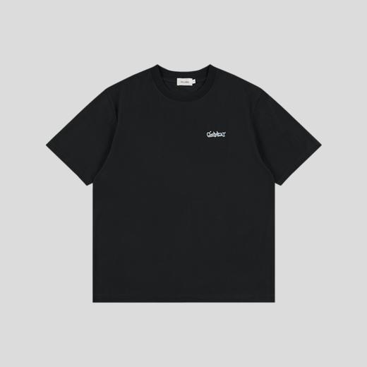 GOODBAI 大写涂鸦logo城市印花圆领oversize短袖T恤 商品图2