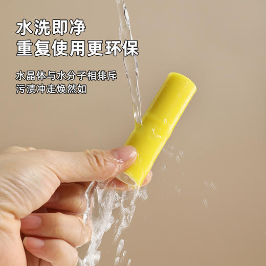 「9.9到手3个！小H书同款」可水洗家用粘毛器 重复使用刮除毛器居家日用粘滚筒便携去毛器宠物刮粘毛器清洁工具 商品图2