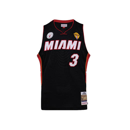 收藏系列 韦德 热火队3号 黑色球衣 定制To签 亲笔签名球衣 AU球员版（仅限线上下单）（图片仅供参考，请以实物为准） 商品图1