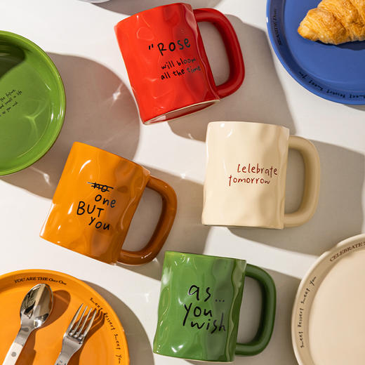 摩登主妇Mellow马克杯高级感轻奢陶瓷杯家用喝水杯特别好看的杯子 商品图4