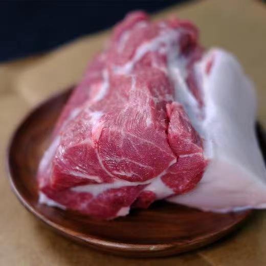 立景母乳山黑猪肉农家散养18个月现杀土猪肉前腿肉五花肉后腿肉排骨 商品图5