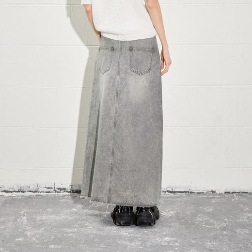 【商场同款】麦檬春秋牛仔长裙4F3140631 商品图4