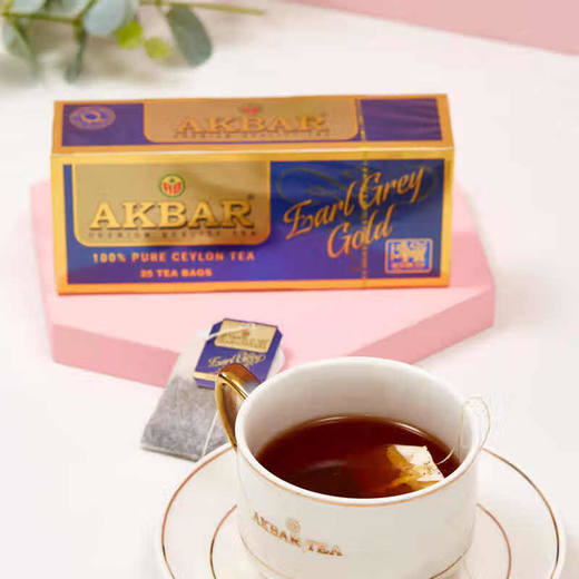 阿卡巴金致伯爵红茶50g/020517-1 佛手柑橘香一盒25片 商品图1