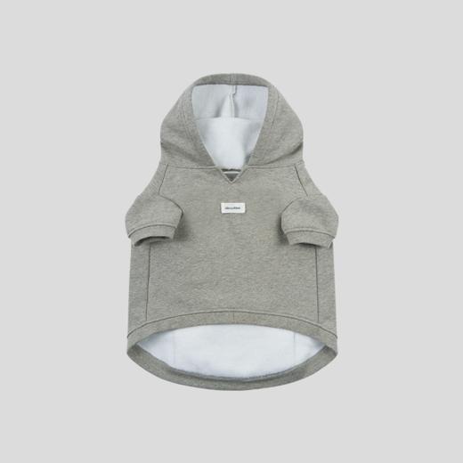 GOODBAI 花体太阳logo城市印花连帽套头宠物卫衣 商品图1