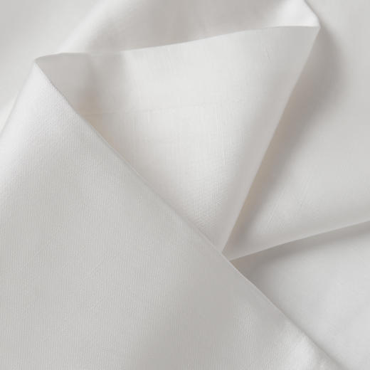 ROMI STUDIO“内外兼备"醋酸丝麻垂感宽松直筒奶白色直筒西裤K3371 商品图1