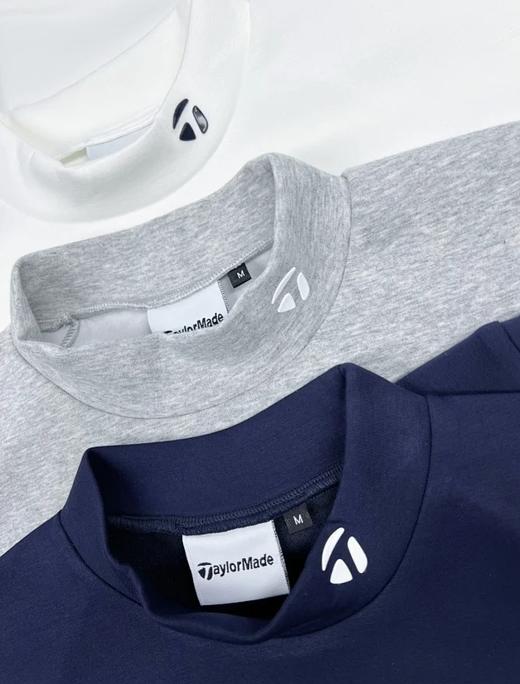 Taylormade 高尔夫男士 运动休闲 空气层面料 半高领字母长袖卫衣 商品图2