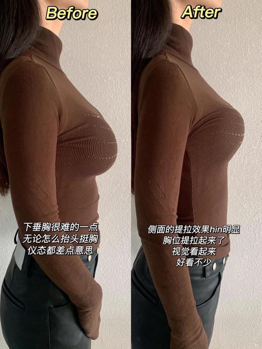 【大胸显小 稳稳承托】官网599！安莉fang同款大码文胸罩大胸显小显瘦提拉防下垂收副乳女莫代尔全罩杯薄杯内衣 商品图3