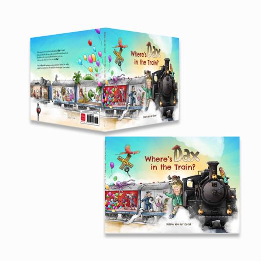 【Clavis】Where’s dax in  the  Train 原版英文儿童绘本 商品图0