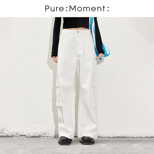 【商场同款】麦檬春秋牛仔长裤4F2250721 商品图0