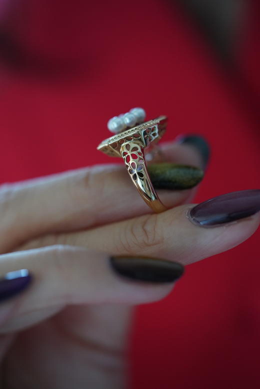 Akoya戒指「汤圆」 商品图4