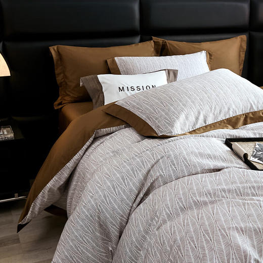 【多样屋专柜】多样屋劳伦斯全棉四件套床单被套被罩纯棉双人枕头套 200*230cm 商品图2