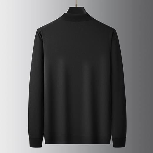 【新款DDA】大依优型大码青果领长袖T恤Polo衫加肥加大肥佬休闲商务宽松透气上衣打底 商品图7