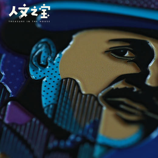 【人文之宝】毛姆系列·赛博朋克冰箱贴 商品图2