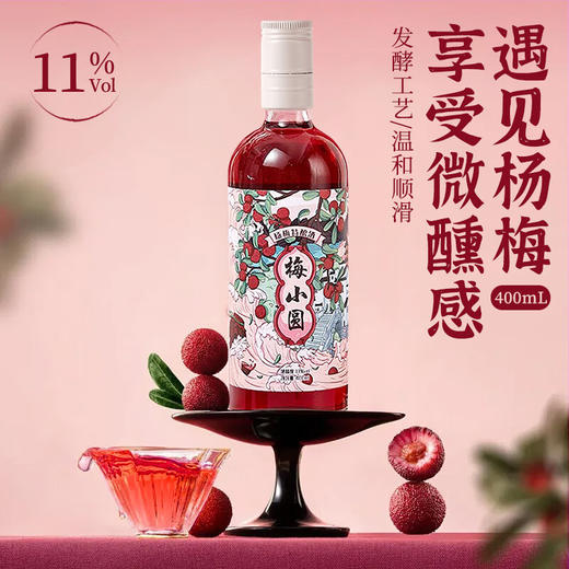梅小圆杨梅酒400ml 商品图3